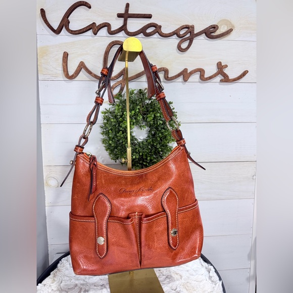 Dooney & Bourke Handbags - Dooney & Bourke Florentine Leather Lucy Hobo – Bruschetta